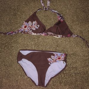 Athleta Multicolor Large Bikini